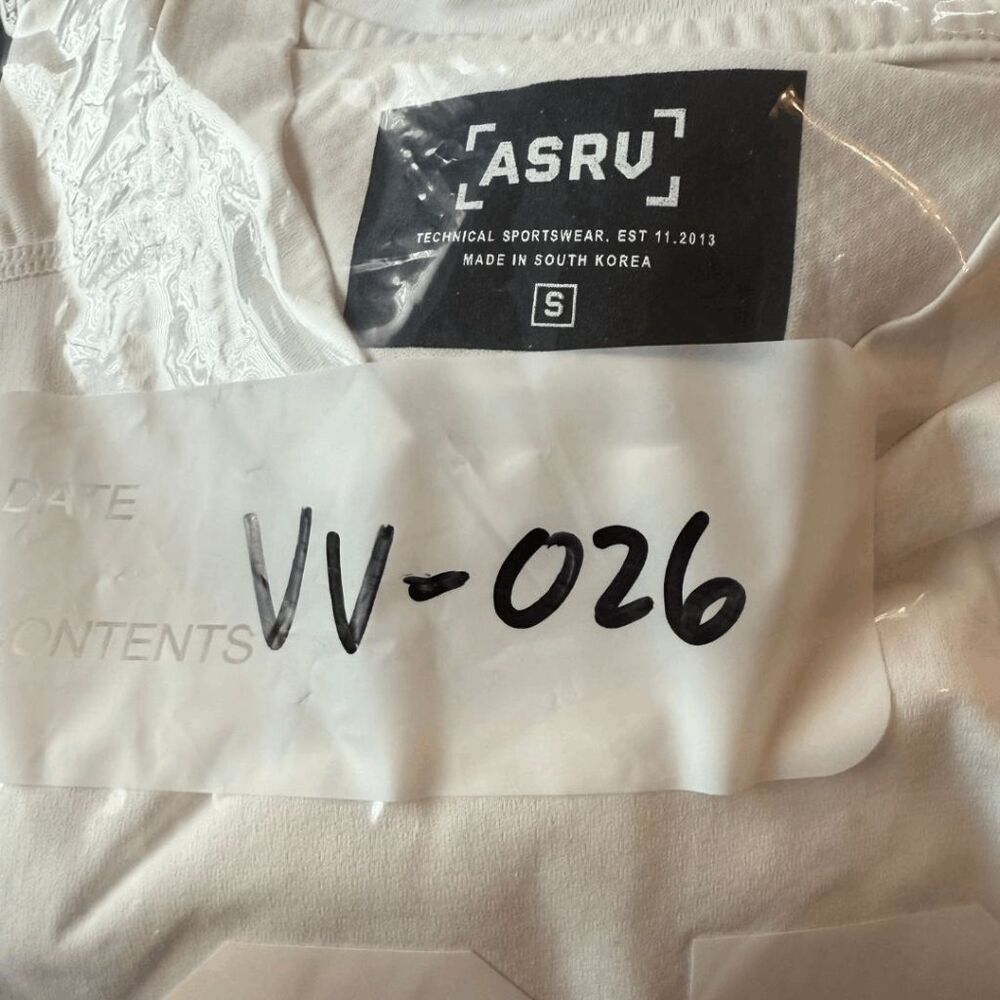 ASRV Men's Train Lite Athletic Training Performance Short Sleeve Top Gray Small - Picture 7 of 7